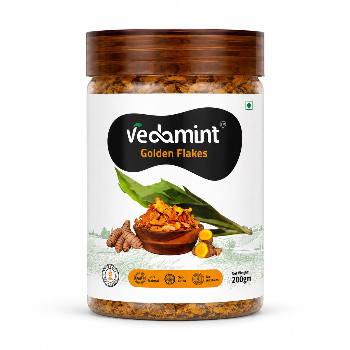 Vedamint Golden Flakes