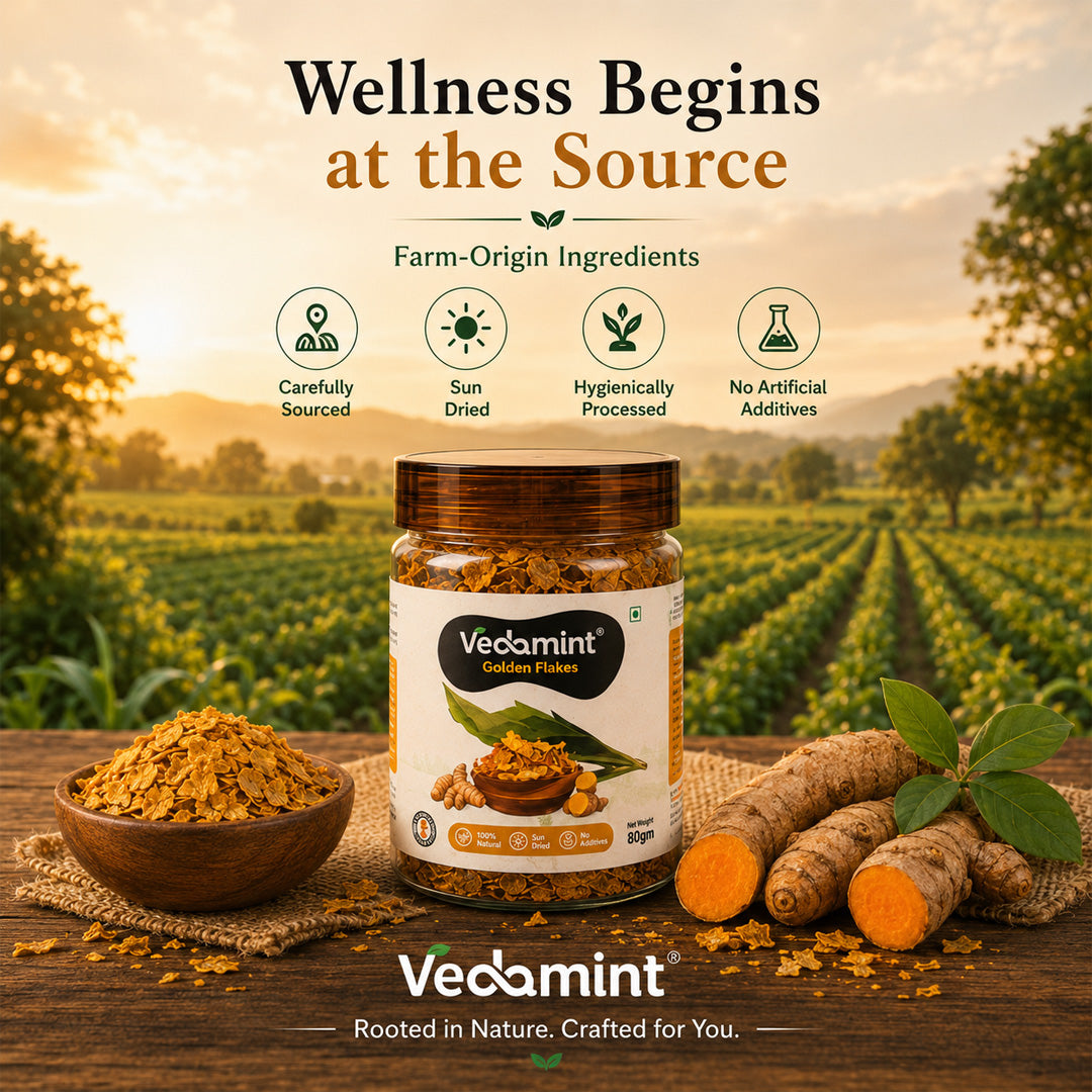 Vedamint Golden Flakes