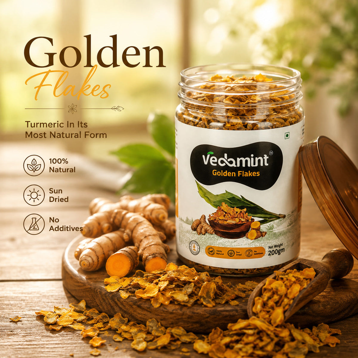 Vedamint Golden Flakes