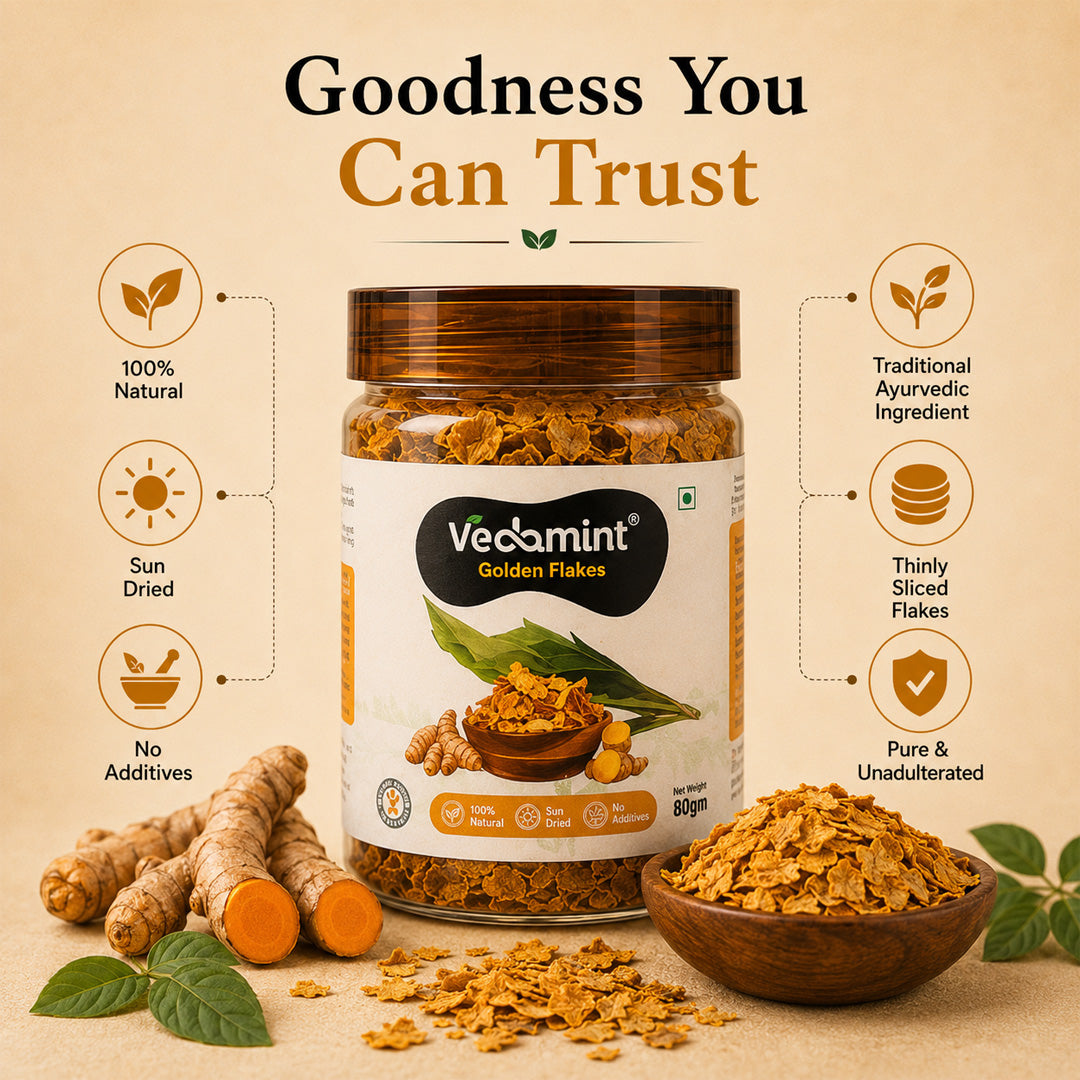 Vedamint Golden Flakes