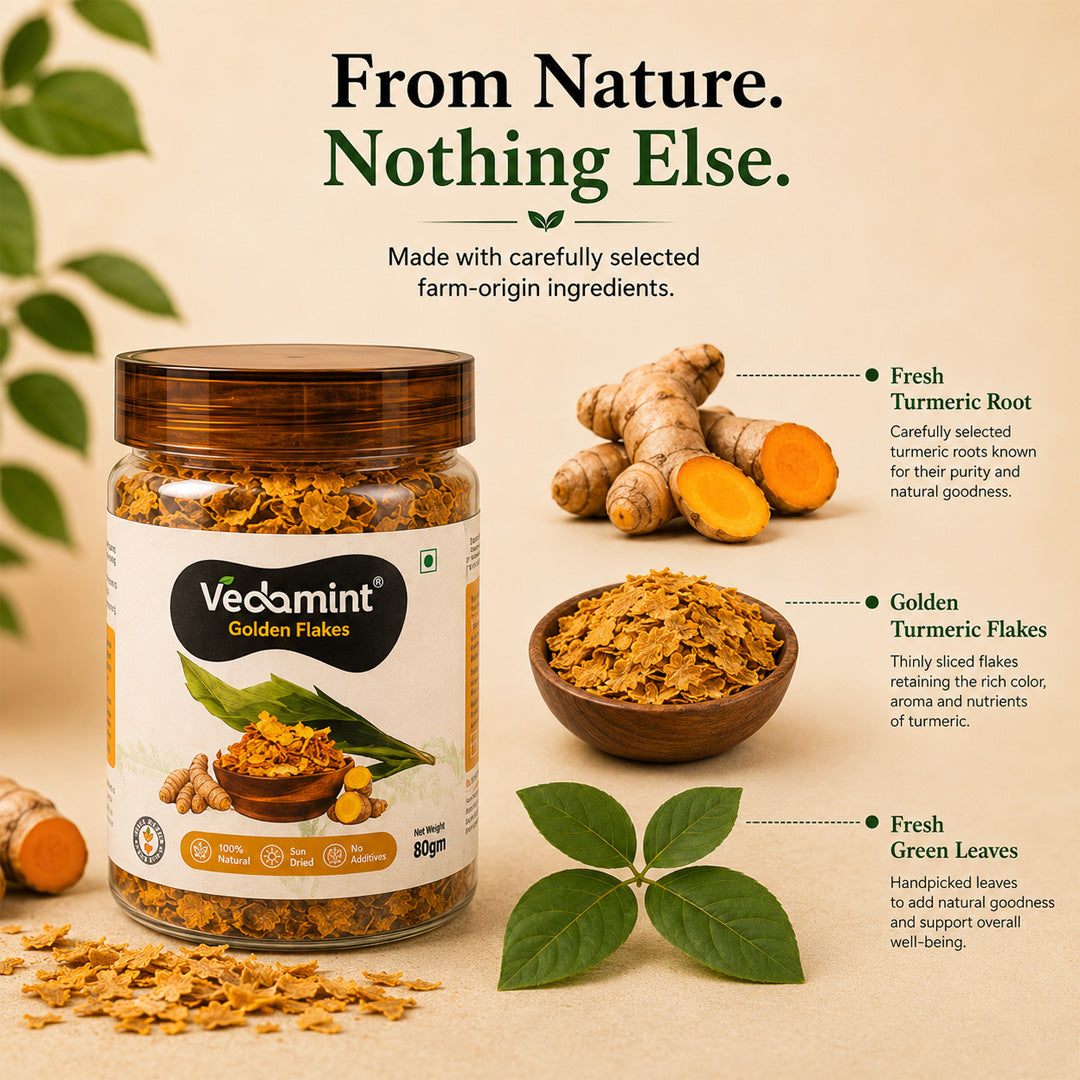 Vedamint Golden Flakes